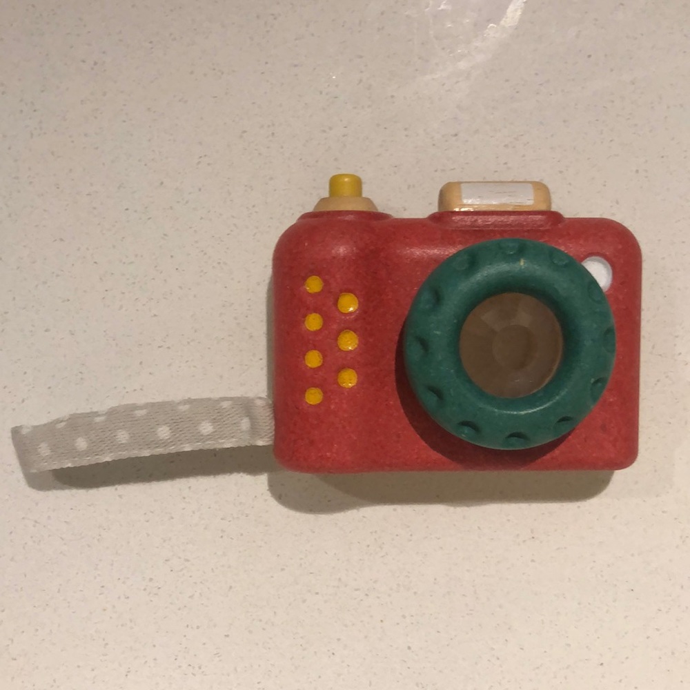 Wooden Kaleidoscope Camera Toy